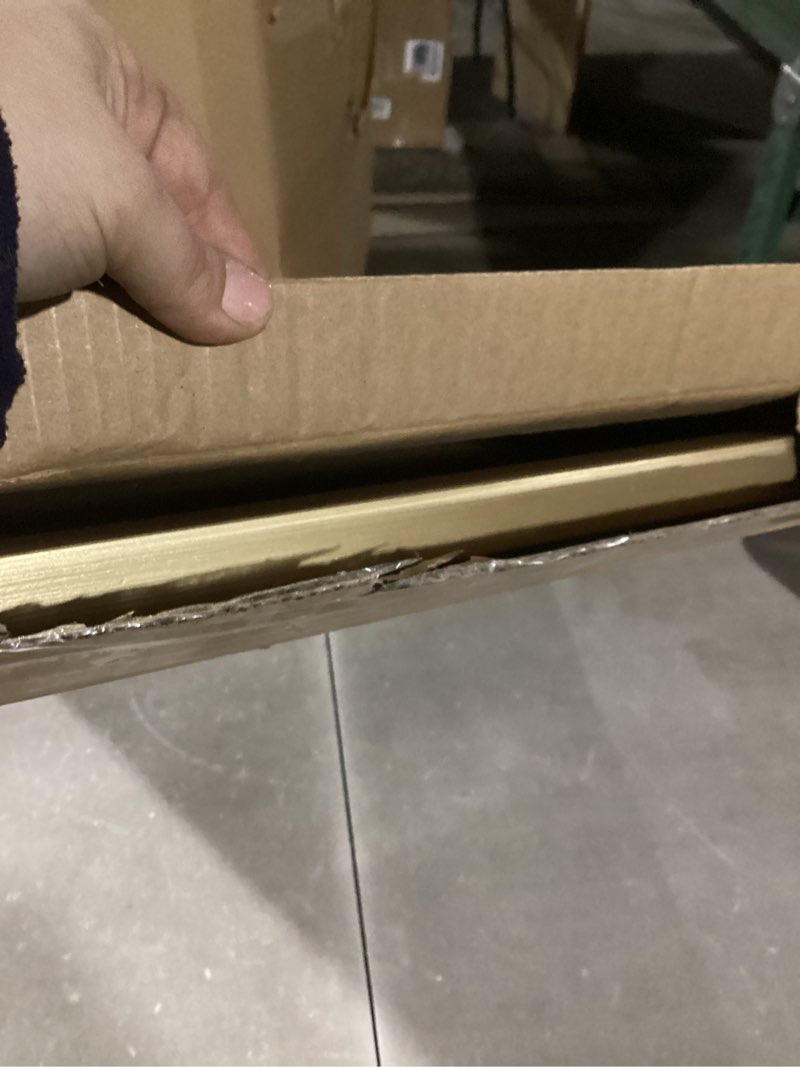 Condition photo showing Good Condition for ENJOYBASICS 18x24 Picture Frame, Display Poster 16x20 with Mat or 18 x 24 Without Mat, Wall Gallery Photo Frames, Gold, 2 Pack Gold 18x24