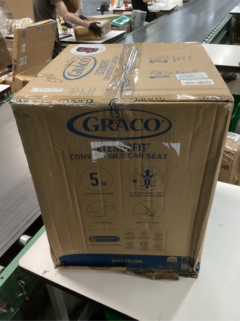Condition photo showing New/Like New for graco extend2fit kenzie, 2-in-1 convertible car seat for infants to toddlers with advanced safety features 2-in-1 kenzie