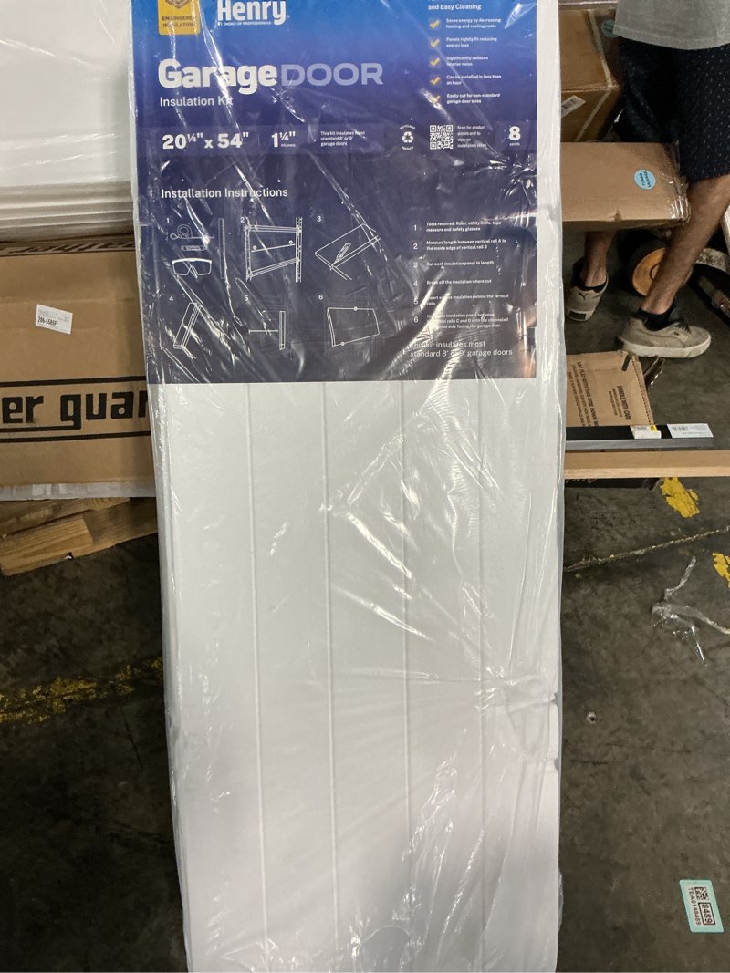 Condition photo showing Good Condition for insulfoam garage door insulation kit