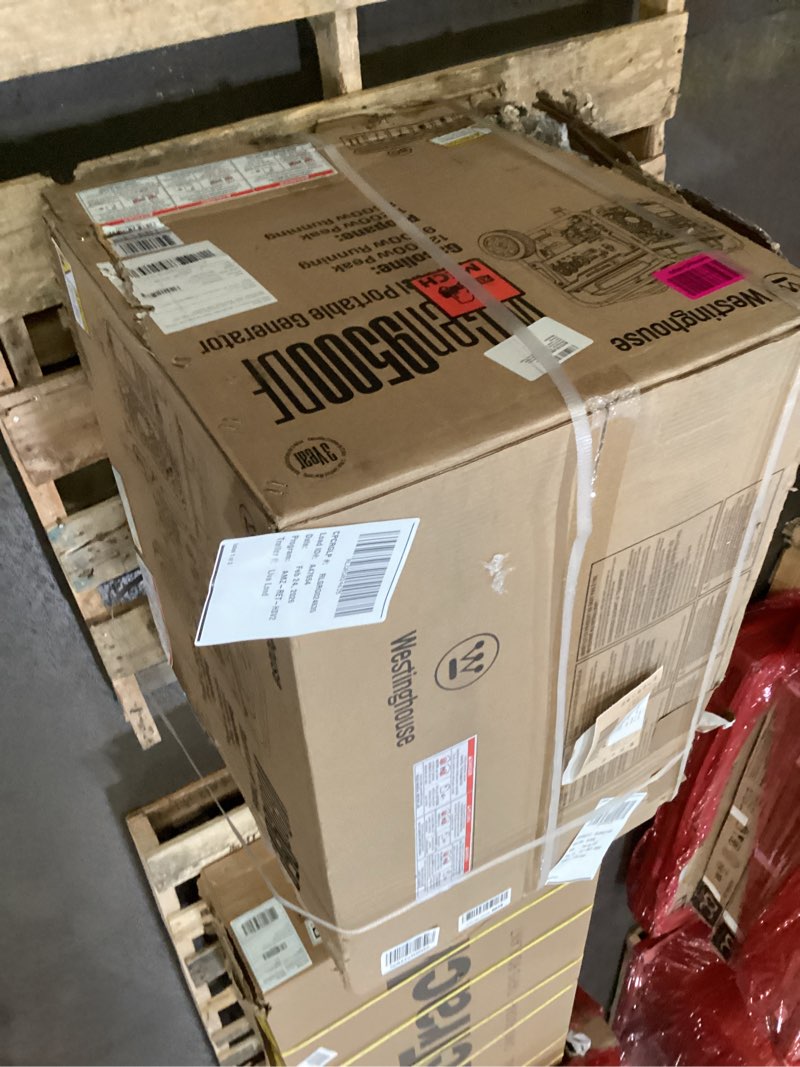Condition photo showing New/Like New for Westinghouse 12500 Watt Dual Fuel Home Backup Portable Generator, Remote Electric Start, Transfer Switch Ready, Gas and Propane Powered 12500 Watts - Dual Fuel