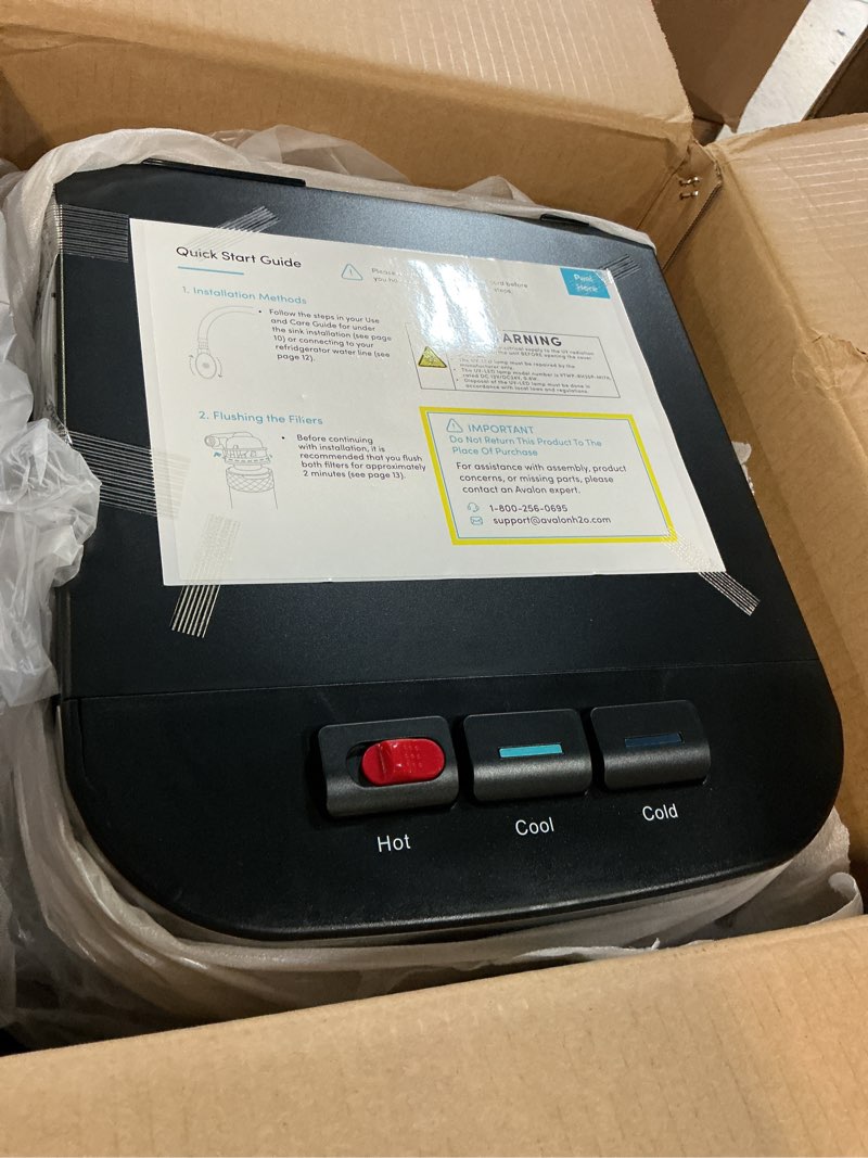 Condition photo showing Good Condition for avalon self cleaning bottleless water cooler water dispenser - 3 temperature settings - hot, cold & room water, durable stainless steel cabinet, nsf certified filter- ul listed 2 stage bottleless