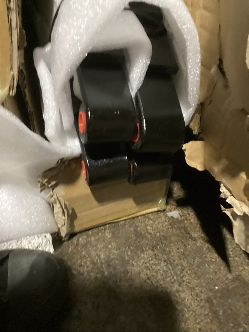 Condition photo showing As Is for Replacement for SW5 5 Pieces Trailer Leaf Spring, 6000LB Tandem Trailer Axle Suspension Kit with 3000lb Capacity Double Eyes Leaf Springs, 2* U-Bolt and Hanger Kit for 6000lb+U-Bolt+hanger kit