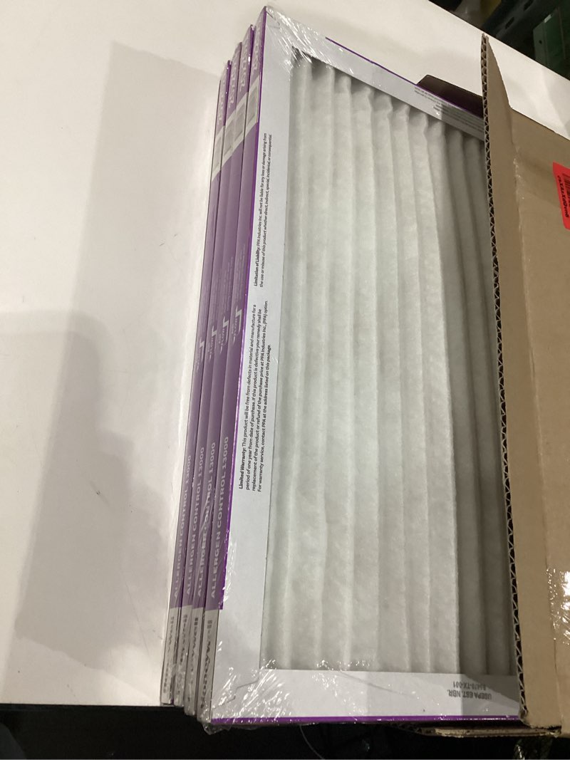 Condition photo showing New/Like New for honeywell 20x20x1 merv 12 electrostatic pleated hvac ac furnace air filter (4-pack) | replacement filter for home use | made in usa