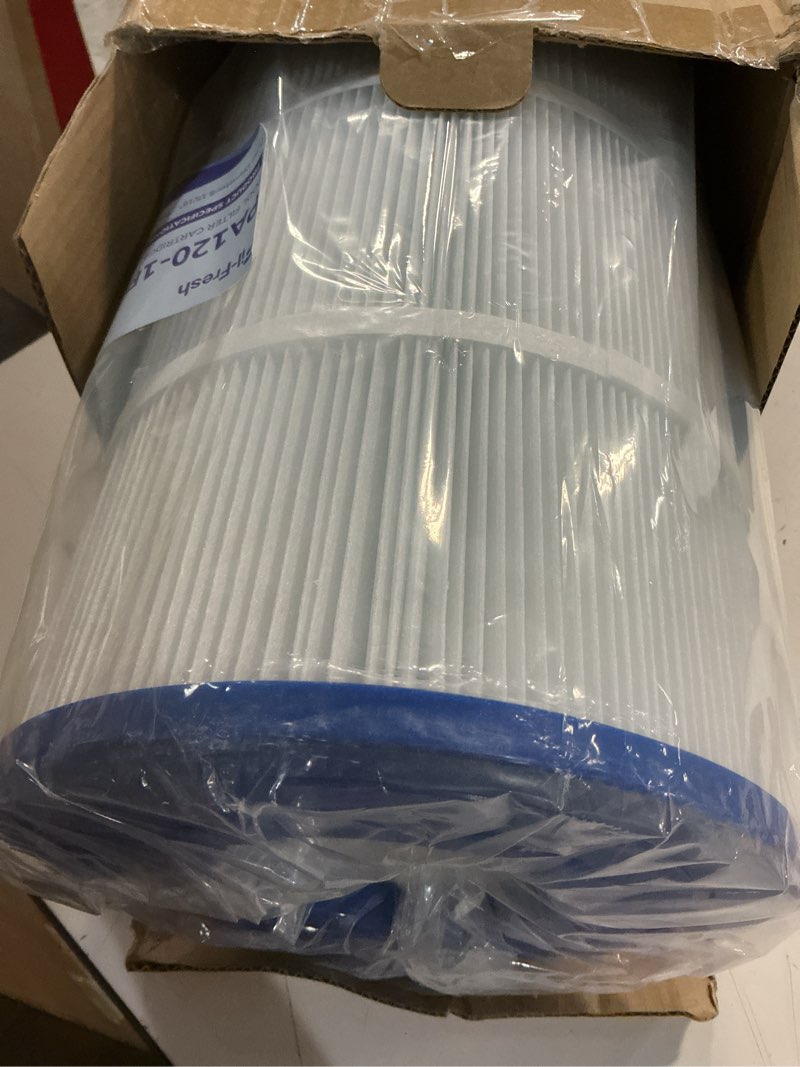 Condition photo showing Good Condition for fil-fresh c1200 pool filter cartridges compatible with hayward c1200, replacement for pleatco pa120, hayward cx1200re, unicel c-8412, 120 sq.ft
