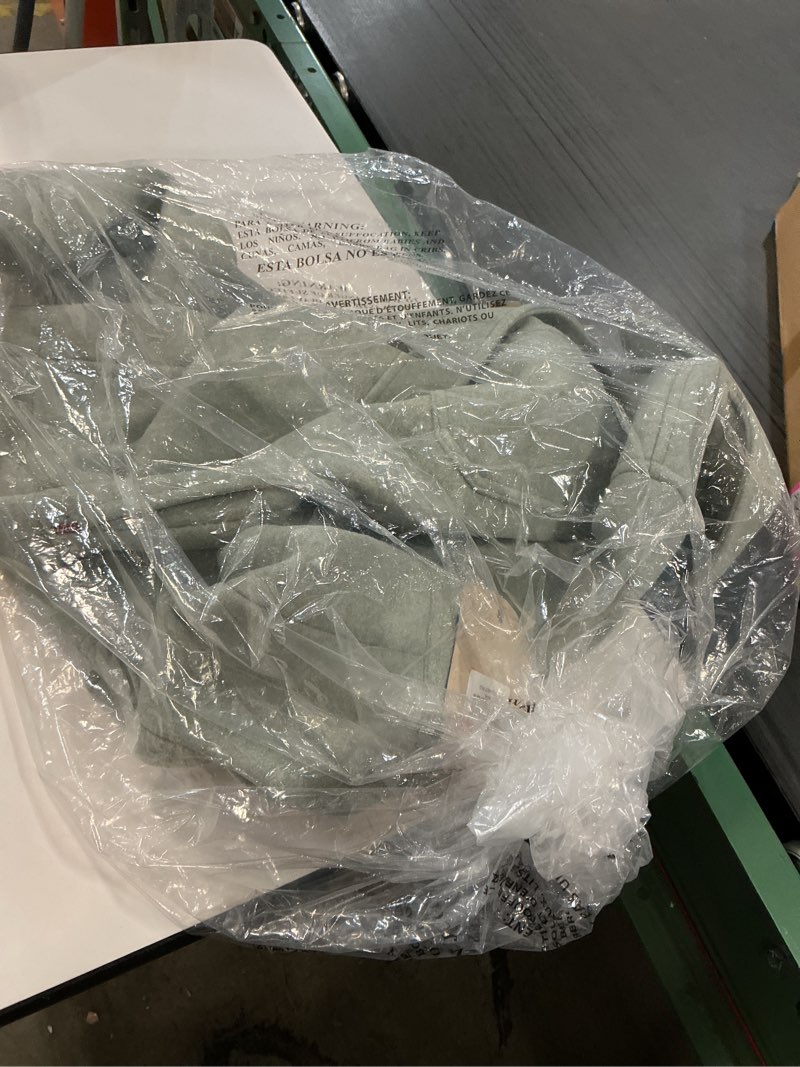 Condition photo showing Good Condition for Levi's womens Harper Wool Shortie Jacket X-Small Seafoam