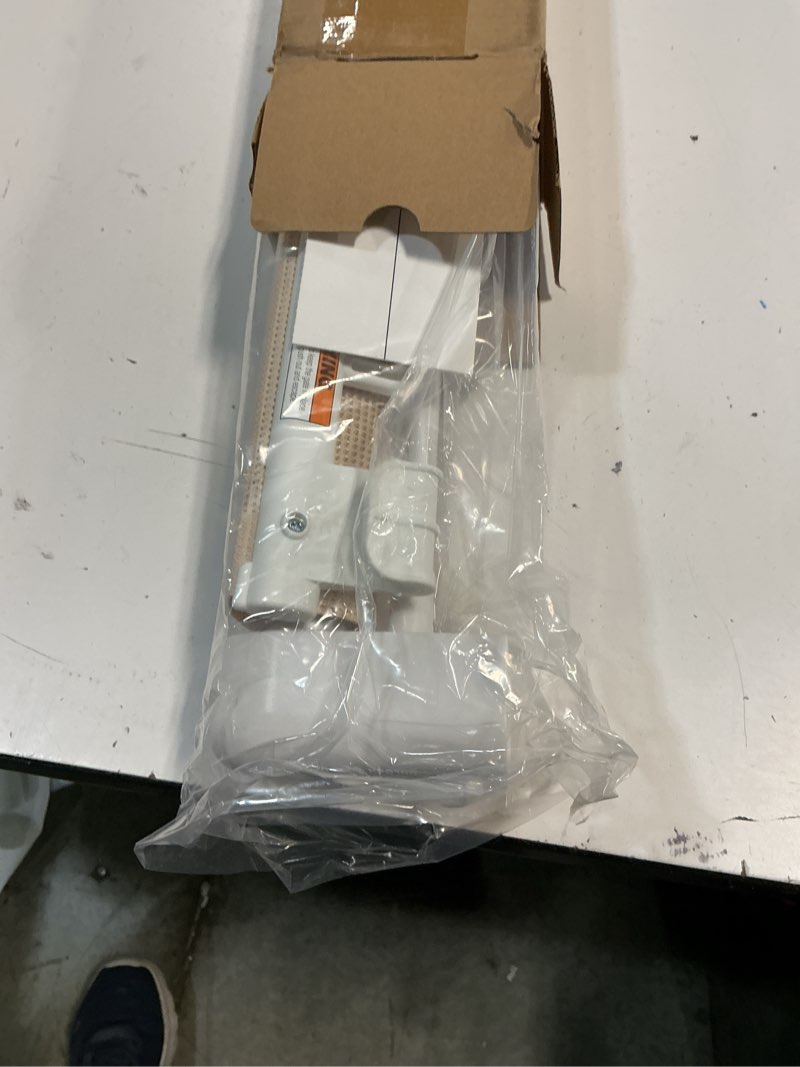 Condition photo showing New/Like New for Cideny retractable mesh gate fits openings up to 55in/76in wide and 34in high