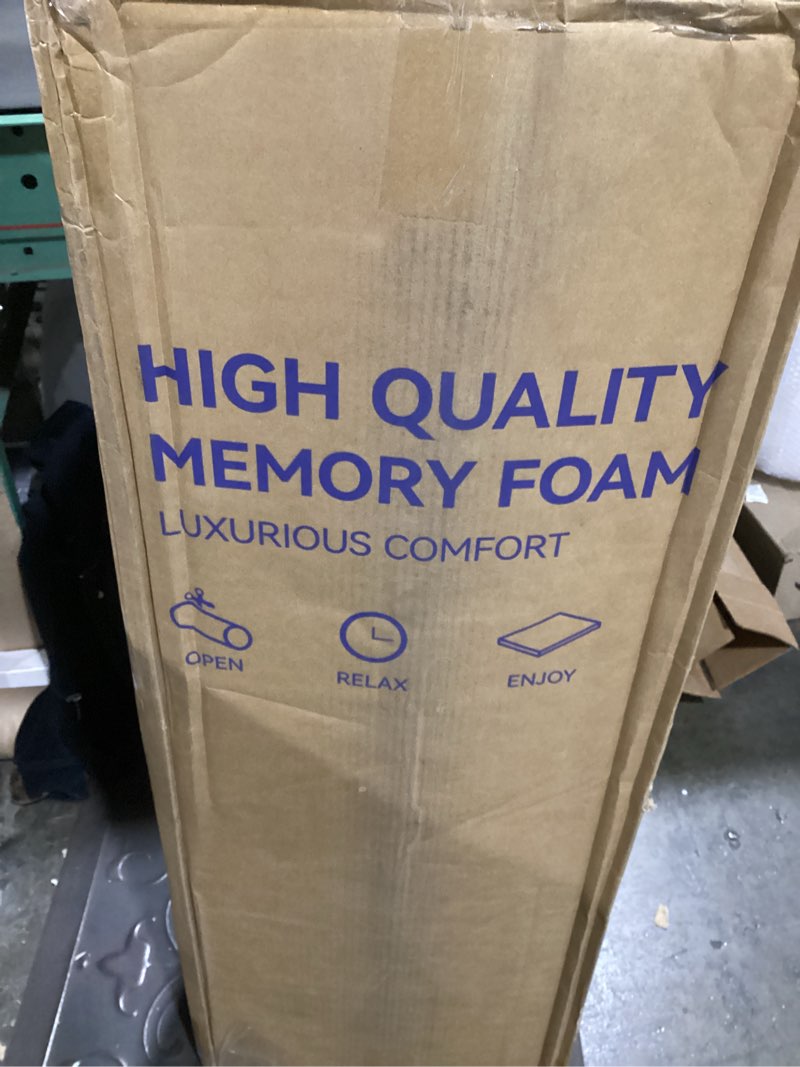 Condition photo showing New/Like New for glendan firm mattress dual firmness twin-xl: dual side sleep medium firm & firm, memory foam gel green tea for back pain, washable ice silk cover, certipur-us oeko-tex certified, 12 in 80x38 twin xl 12 inch firm