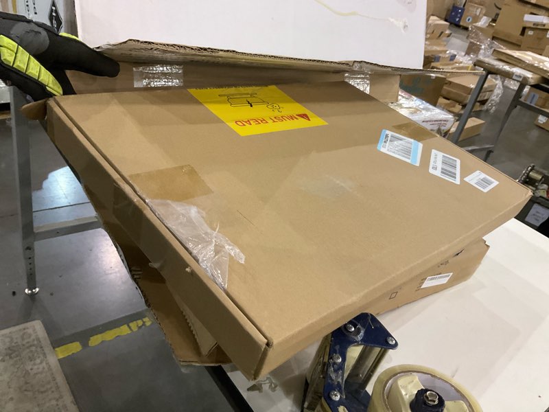 Condition photo showing As Is for Sink Grid 18" X 12-1/2", Centered Drain with Corner Radius 1-1/2" (18" X 12-1/2" Centered Drain)