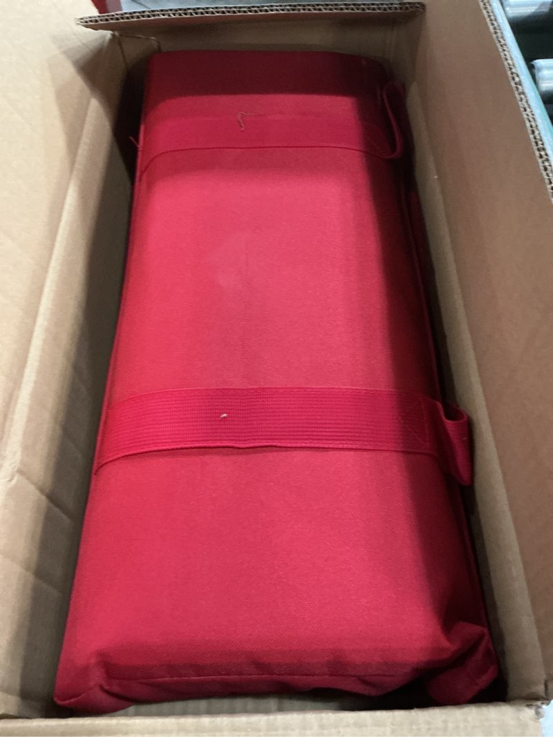 Condition photo showing New/Like New for american mahjong game set, portable carrying bag,acrylic 160 tiles,western mahjong tiles set,complete ma jong set (red)