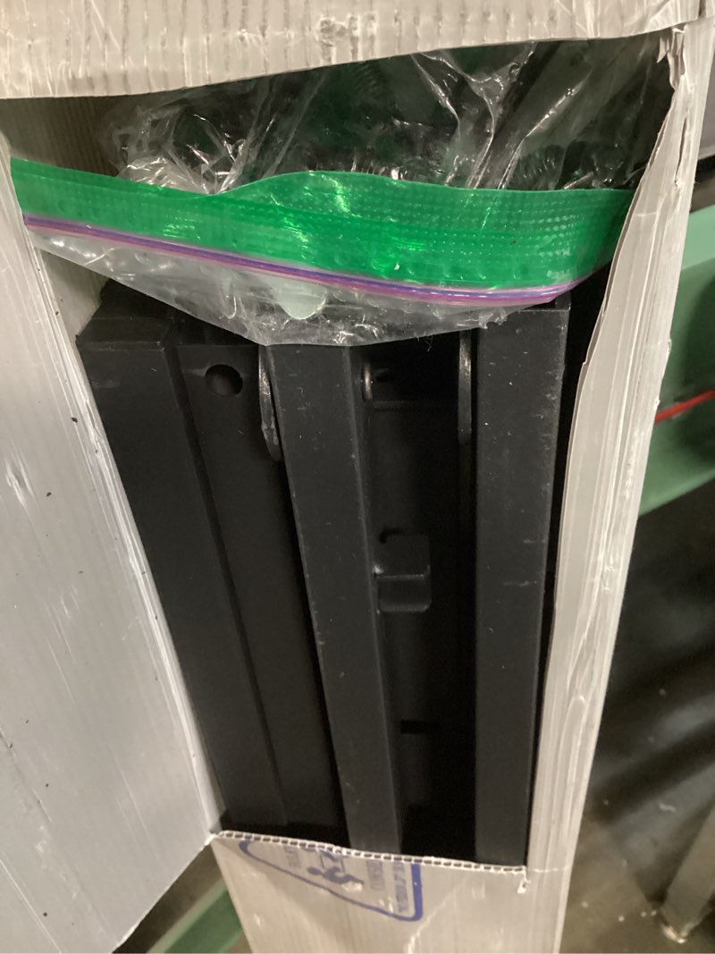 Condition photo showing As Is for Metal Platform Bed Frame 14 Inch Tall,No Box Spring Needed,Twin Size Bed with Heavy Duty Strong Support Slats,Easy to Assemble,Black Twin 14 Inch