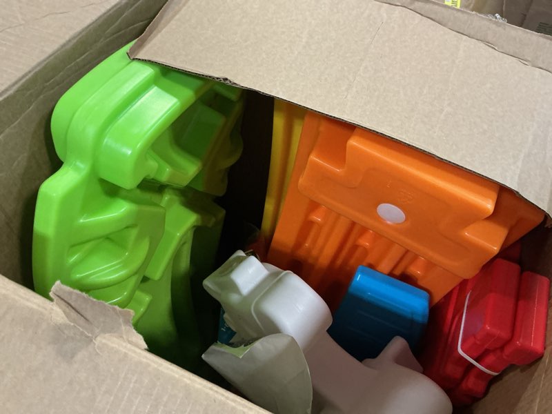 Condition photo showing Good Condition for Step2 Unicorn Up & Down Roller Coaster Kids Ride On Toy, Push Car, Indoor/Outdoor Playset, Made of Durable Plastic, Max Weight 50 lbs., For Toddlers 2-5 Years Old, Multicolor