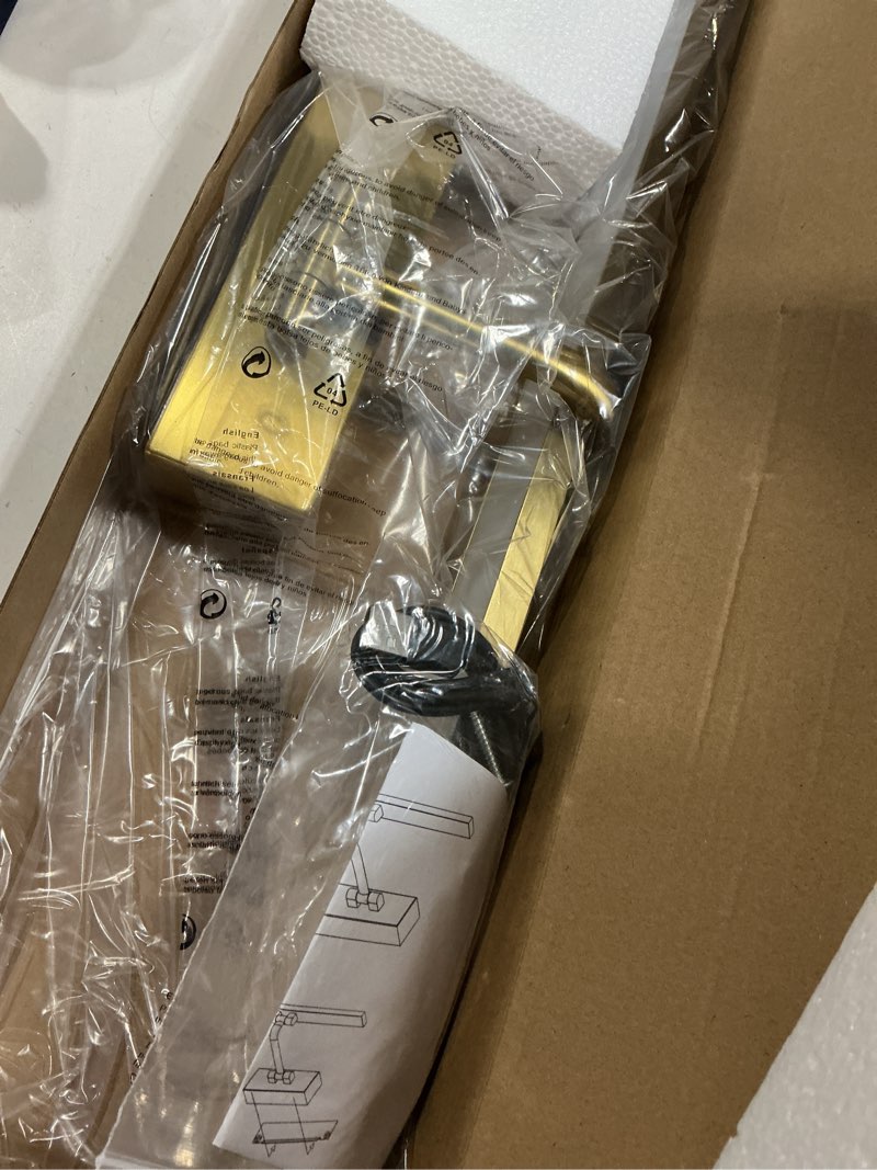 Condition photo showing New/Like New for wireless picture lights for wall battery operated, brass art lighting for paintings rechargeable gallery lights with remote and timer 3cct dimmable painting lights for artwork portrait 23.6 inch battery operated brass 23.6 inch