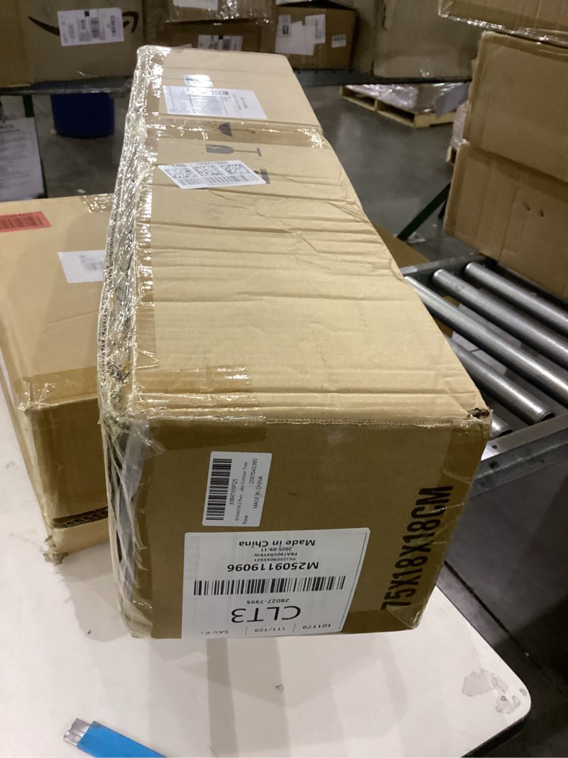 MHMJON 3ft Artificial Poinsettias for Outdoor 2pcs Potted 