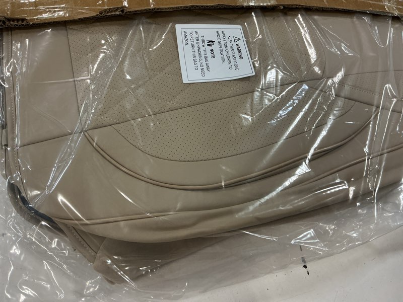 Condition photo showing Good Condition for Seat Covers for 2009-2025 Ford F150 SuperCrew & 2017-2025 F250/F350/F450 Super Duty Crew Cab Pickup XL XLT Lariat King Ranch | Custom-Fit Front Seat Covers(Beige) Beige Front