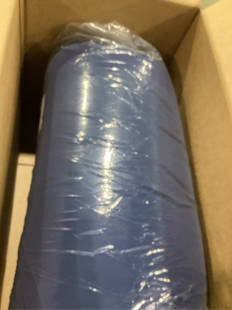 Condition photo showing New/Like New for idee-home Outdoor Chair Cushions Set of 4, 19" x 19" x 3" Thick D-Shaped Patio Furniture Outdoor Seat Cushions Waterproof with Ties, Dining Pads 19 x 19 x 3 Inch Dark Cerulean 4