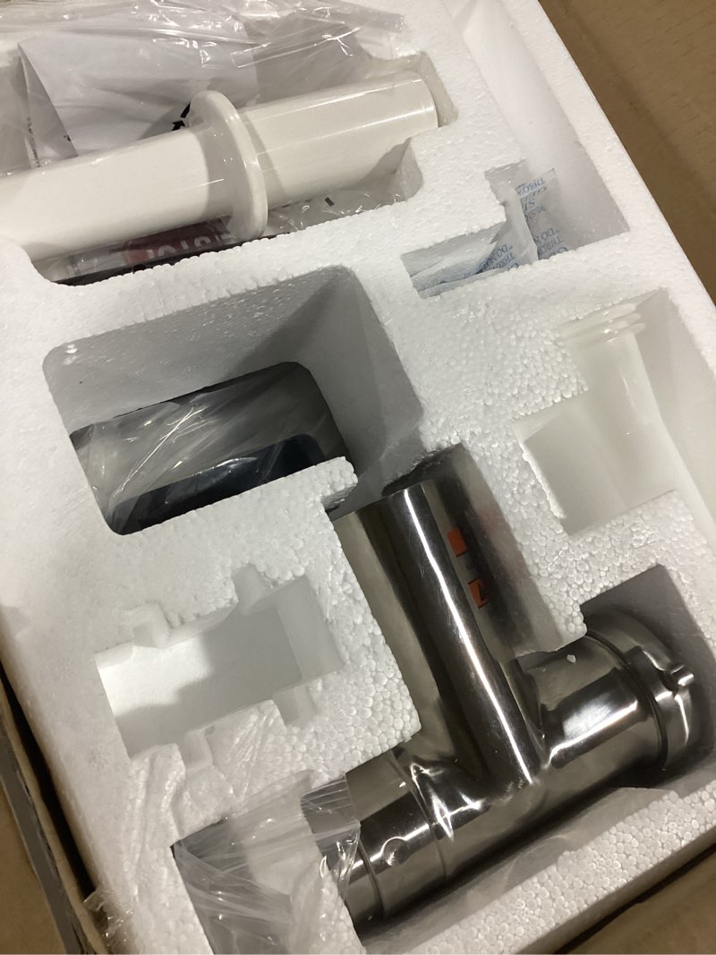 Condition photo showing Good Condition for lem products bigbite #5 meat grinder, 0.35 hp stainless steel electric meat grinder machine, ideal for occasional use grinder #5