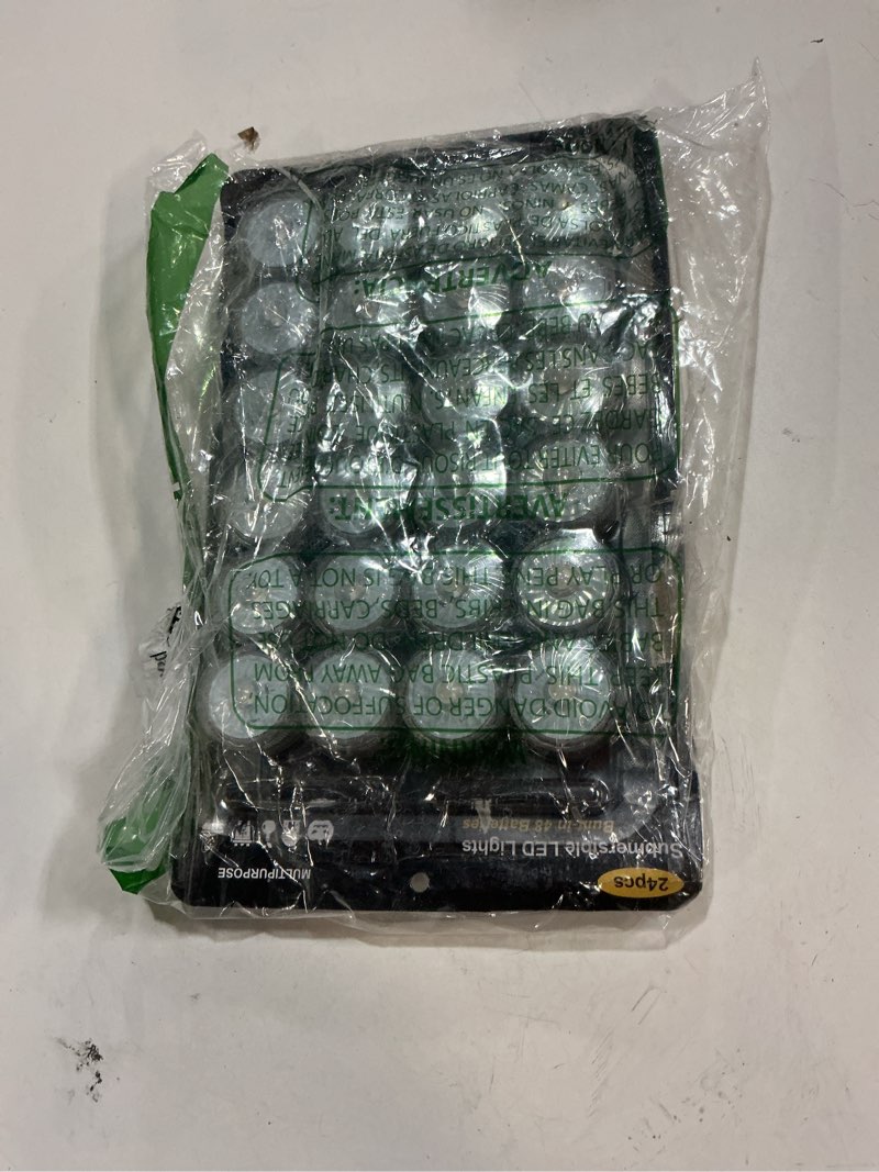 Condition photo showing Good Condition for HL Submersible LED Light,Green Small LED Light,100 Hours Waterproof Flameless Led Lights Battery Powered for Wedding Home Vase Festival Party Decoration 24pcs (Built-in 48 Batteries) Green 24 pack