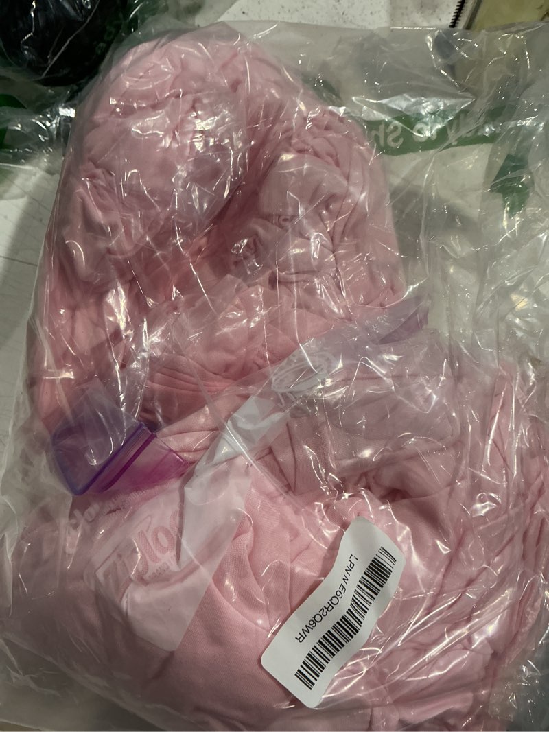 Condition photo showing As Is for smiry 2 pack spandex table cloth 5ft, elastic fitted stretch tablecloths for rectangle tables, washable table cover for outdoor, valentines, banquet & parties (pink, 60lx30wx30h inch) 30" x 60" pink 2
