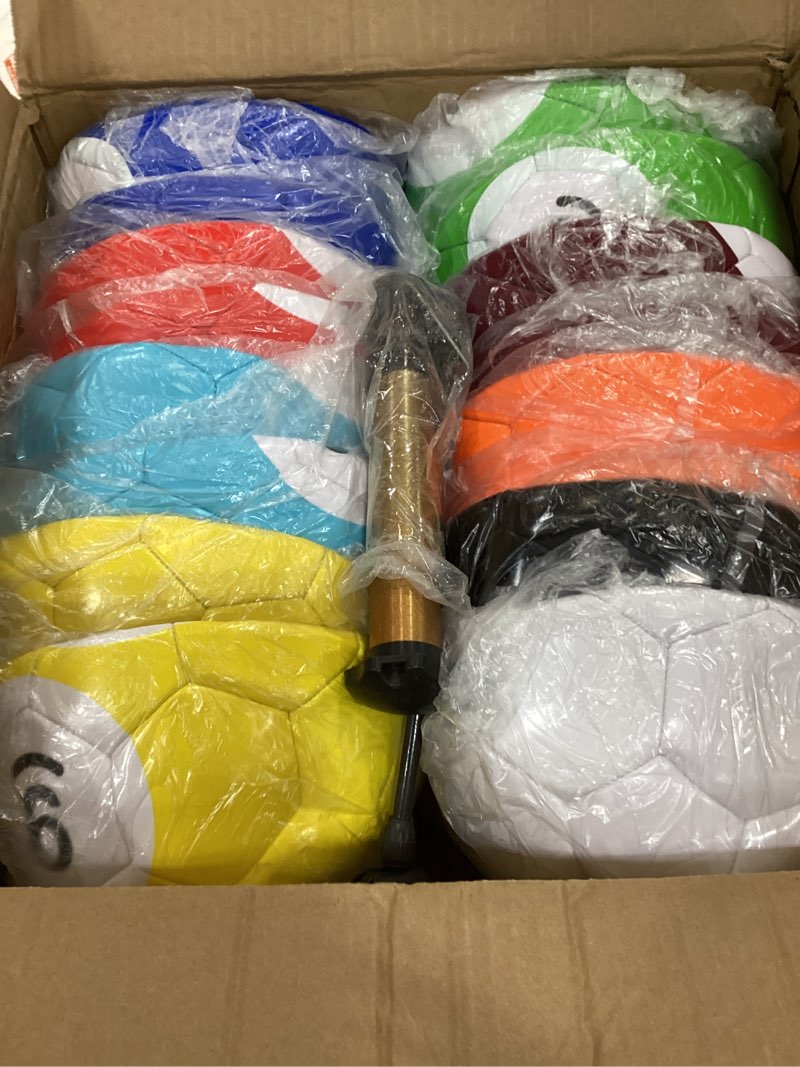 Condition photo showing New/Like New for 16 Pcs Snooker Balls Soccer Table Game Street Ball Huge Billiards Football for Pool Ball Toy Sport Inflatable 7.87in