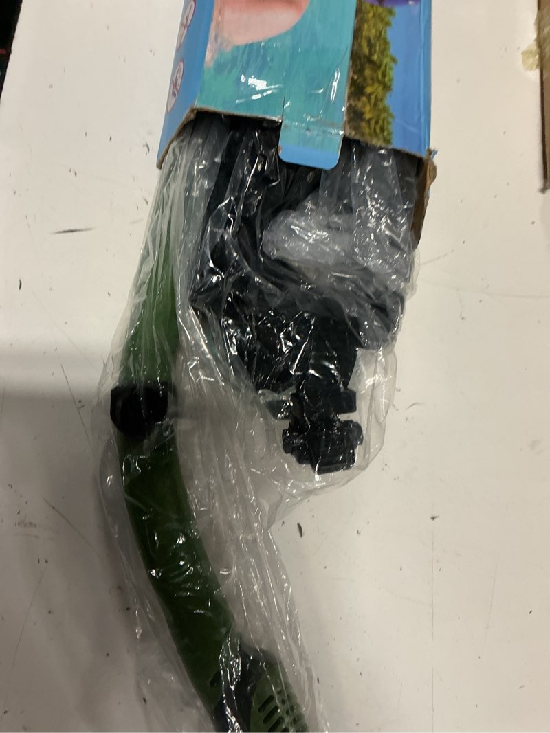 Condition photo showing Good Condition for greatever dry snorkel set,panoramic wide view anti-fog scuba diving mask,professional snorkeling gear for adults kids black green large
