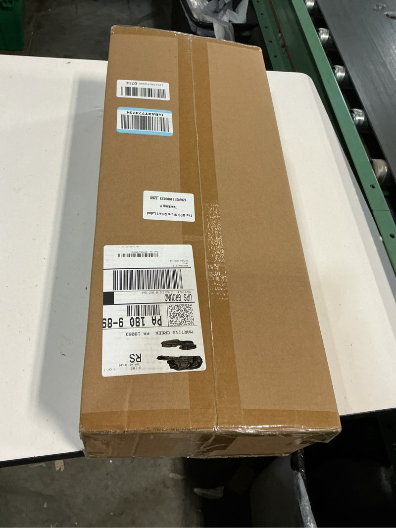 Condition photo showing New/Like New for bonlicht 4 light wall vanity bathroom lights with clear hammered glass in black finish,modern farmhouse sconces wall lighting fixtures over bath makeup mirror industrial wall lamp for kitchen hallway