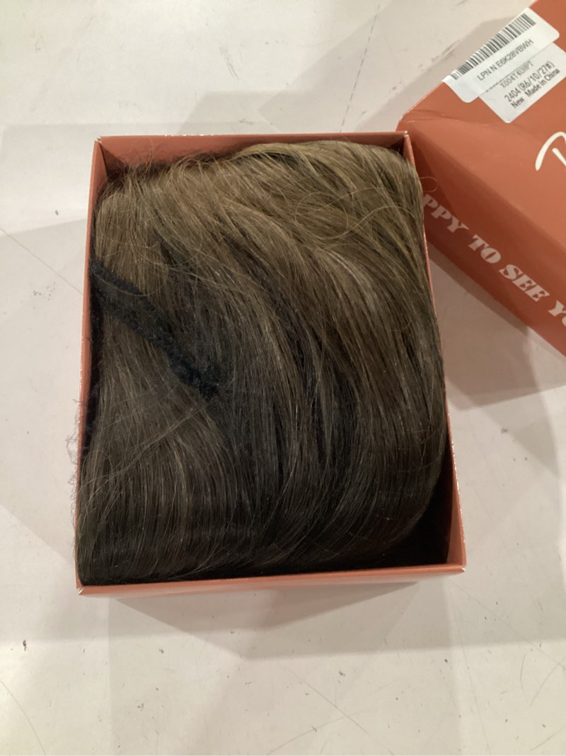 Condition photo showing Good Condition for ombre light brown wigs for women 18 inch middle part wavy synthetic wig | heat resistant with a natural-looking finish for daily wear parties halloween cosplay and costume events
