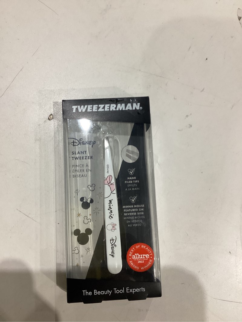 Condition photo showing Good Condition for Tweezerman Disney's Minnie Mouse Ear-esistible Slant Tweezer Exclusive