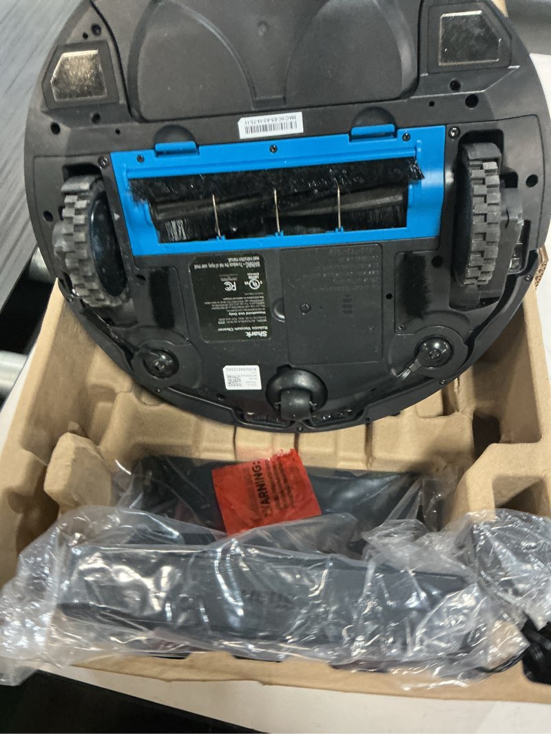 Condition photo showing Good Condition for shark av753 ion robot vacuum, tri-brush system, wifi connected, 120 min runtime, works with alexa, multi surface cleaning, grey