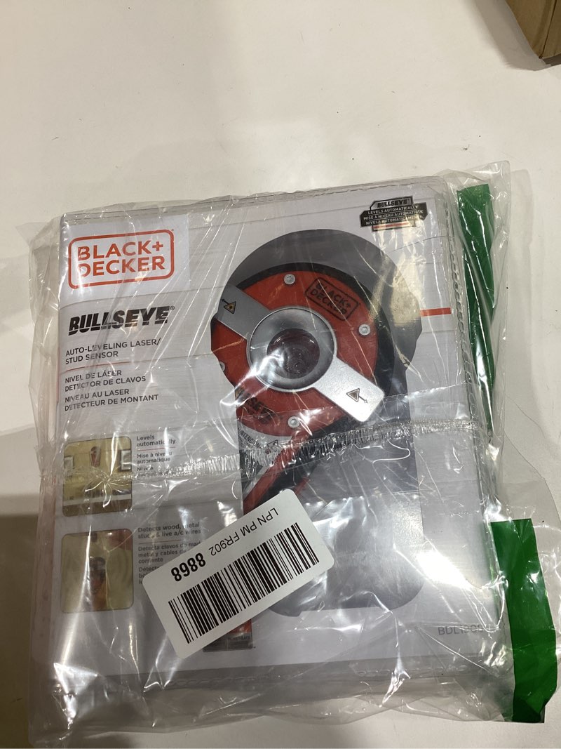 Condition photo showing Good Condition for BLACK+DECKER Line Laser, Auto-leveling with Stud Finder (BDL190S) Line Laser Only