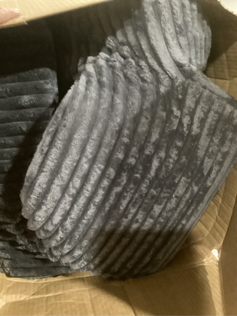 Condition photo showing Good Condition for ENITYA 22" XL Back Pillow for Bed Sitting Up, Reading Pillow with Built-in Arms, Soft Back Support Chair, Ideal for Watching TV, Gaming, Nursing, Resting, Post Surgery, Dark Grey Dark Grey XL(5'3"-5'11")
