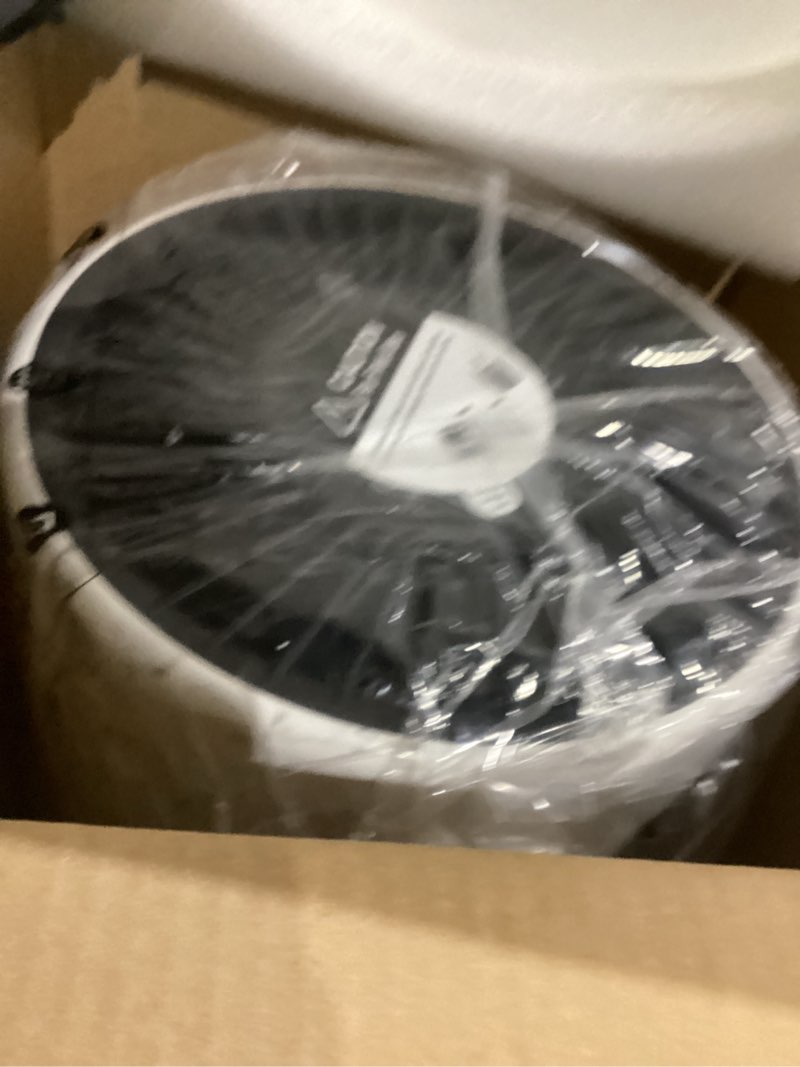 Condition photo showing Good Condition for Veva White Circular Air Purifier, Compact and Modern with UV-C Light, HEPA Filter, 3 Speed Settings, Soft Light, 220 sqft coverage