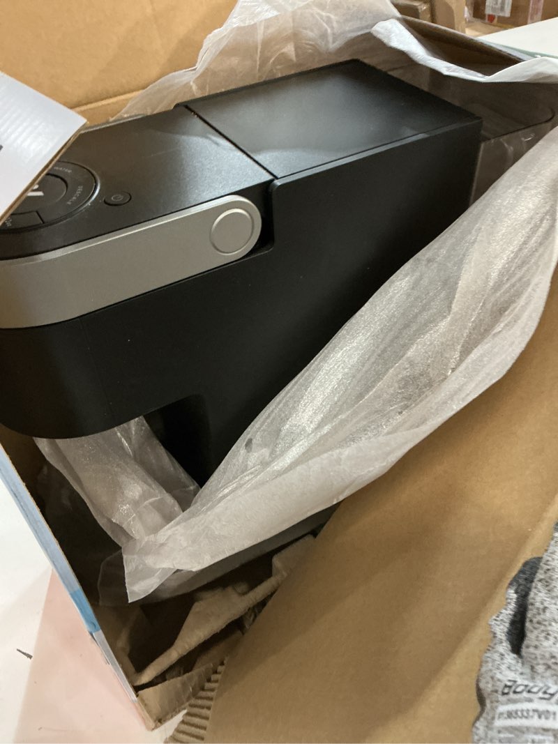 Condition photo showing As Is for Keurig K-Express Single Serve K-Cup Pod Coffee Maker, 3 Brew Sizes, Strong Button Feature, 42oz Removable Reservoir, Black