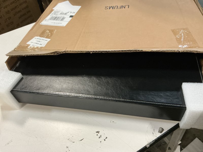 Condition photo showing Good Condition for LNFUMS 20 * 20 inches Leather Square Serving Tray with Hole Handles,High-End Light Large Service Tra