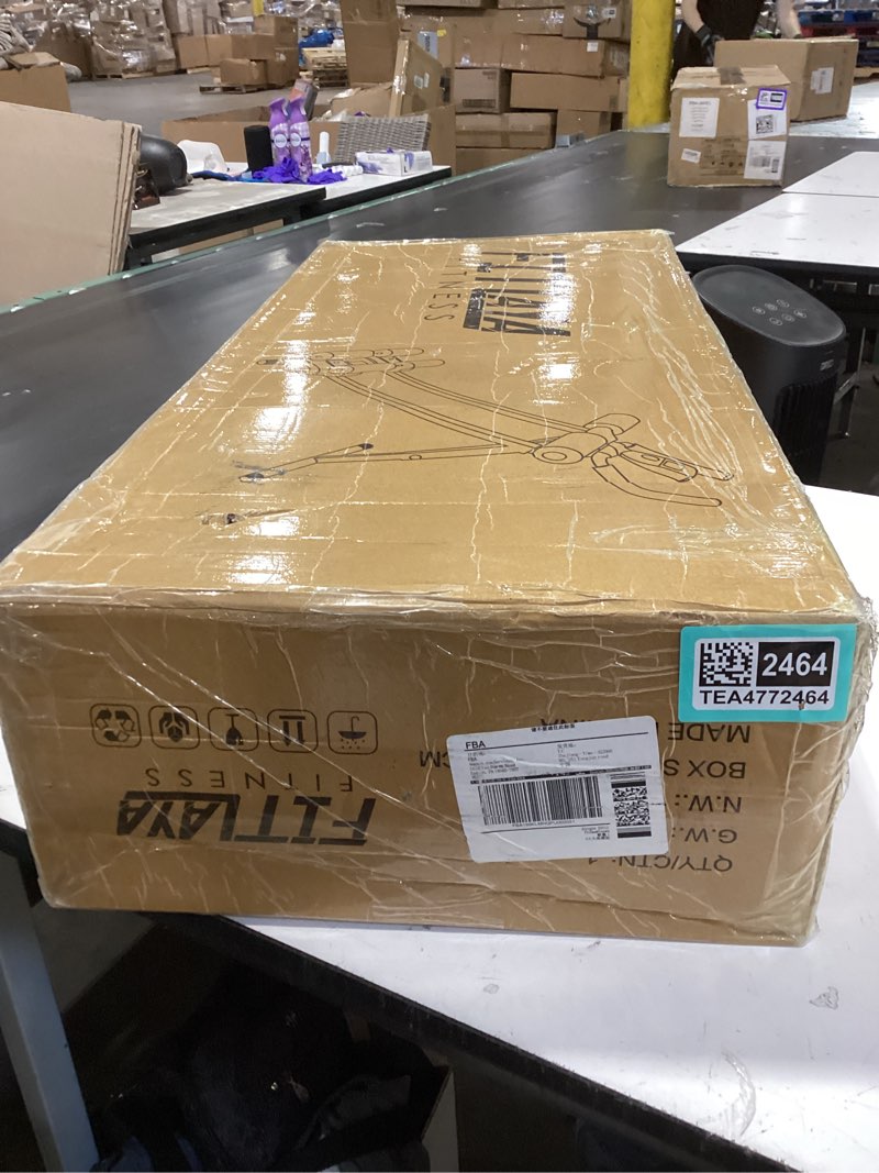 Condition photo showing New/Like New for fitlaya fitness ab machine, ab workout equipment for home gym, height adjustable ab trainer, foldable fitness equipment.