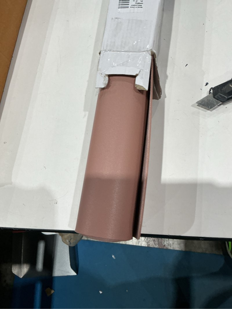 Condition photo showing New/Like New for aothia faux leather desk mat - non-slip pu leather desk blotter, waterproof writing surface, large desk pad for office & home (purple, 55" x 24") 55" x 24" purple