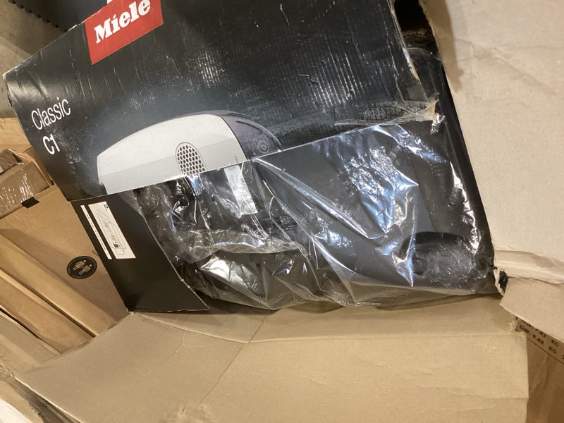Condition photo showing Good Condition for miele classic c1 turbo team bagged canister vacuum, tech blue - portable, household