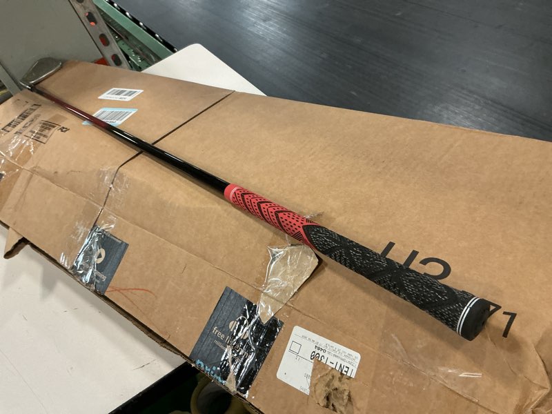 Condition photo showing As Is for mazel golf individual iron 1,2,3,4,5,6,7,8,9, golf iron with steel shafts for right handed golfers right graphite,black red regular 5 iron