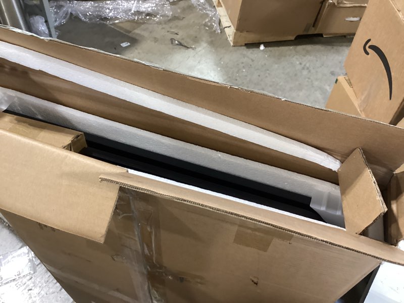 Condition photo showing Good Condition for aboxoo podium stand - portable podium stand with 4 rolling wheels, pulpits for churches with adjustable shelf, hostess stand, mobile podiums for church, classroom, office (with charging station) black wiht charging