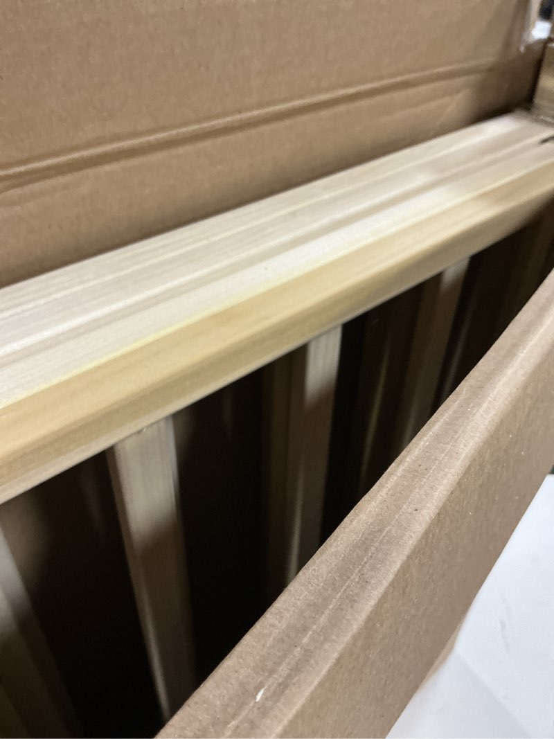 Condition photo showing Good Condition for toddleroo by north states - extra-wide swing wooden baby gate: extra wide baby gate for large openings - adjustable 60 to 103 inches wide - 27 inches tall