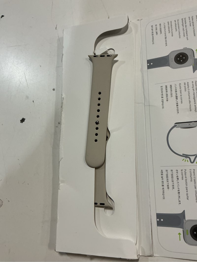 Condition photo showing Good Condition for apple watch band - sport band (40mm) - starlight - s/m