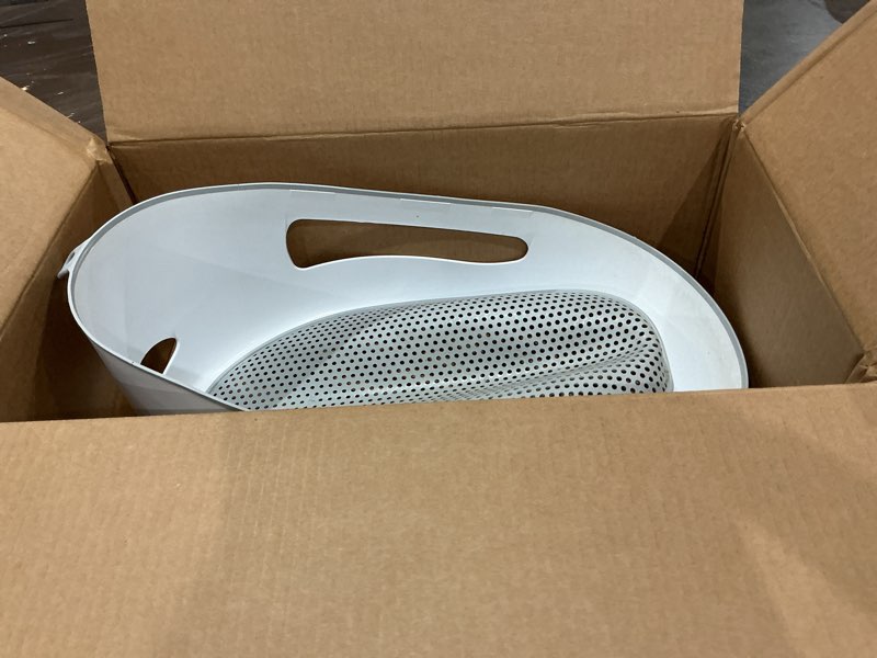 Condition photo showing As Is for angelcare baby bath support (gray) | ideal for babies less than 6 months old bath support grey