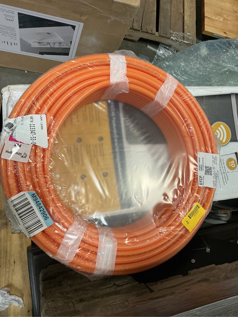 Condition photo showing New/Like New for sharkbite type c 1/2 in. d x 300 ft. l polyethylene oxygen barrier coil pipe 160 psi