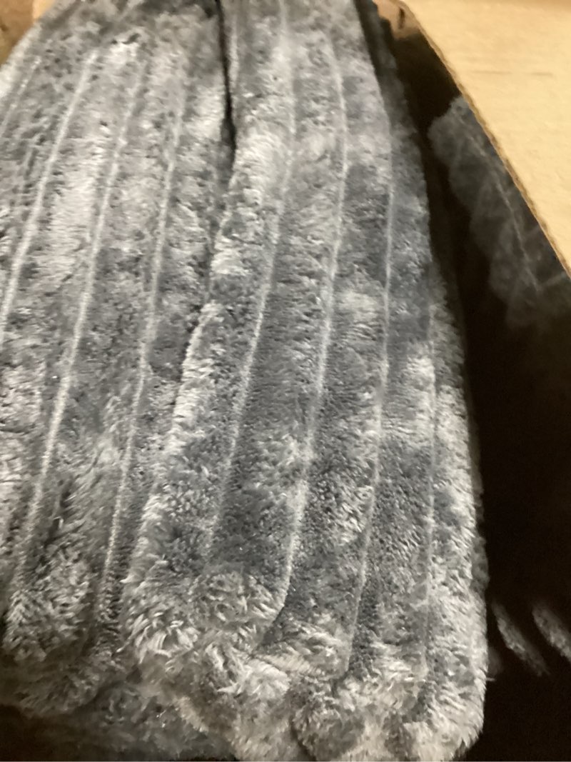 Condition photo showing As Is for ENITYA Reading Pillow for Sitting in Bed Adult, XL Back Pillow for Bed Sitting up, Back Support Chair Pillow for Sitting up/Watching TV/Reading/Gaming/Resting/Post Surgery,Dark Grey Dark Grey XL(5'3"-5'11")