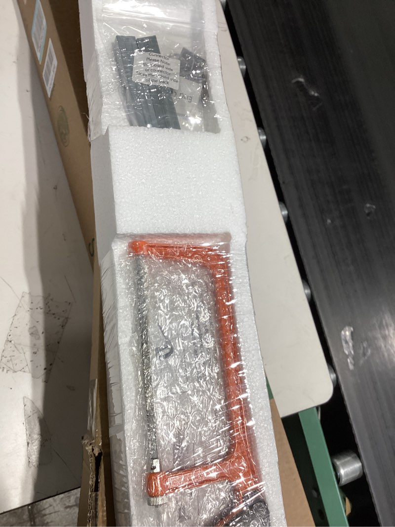 Condition photo showing New/Like New for 11PCS Metal Saw Red Hack Saw Professional Hack Saws Small Metal Cutting Saws Adjustable Angle Heavy Duty Small Hacksaw with 10 Exchangeable Blades for Cutting Plastic PVC Pipe Tile Metals