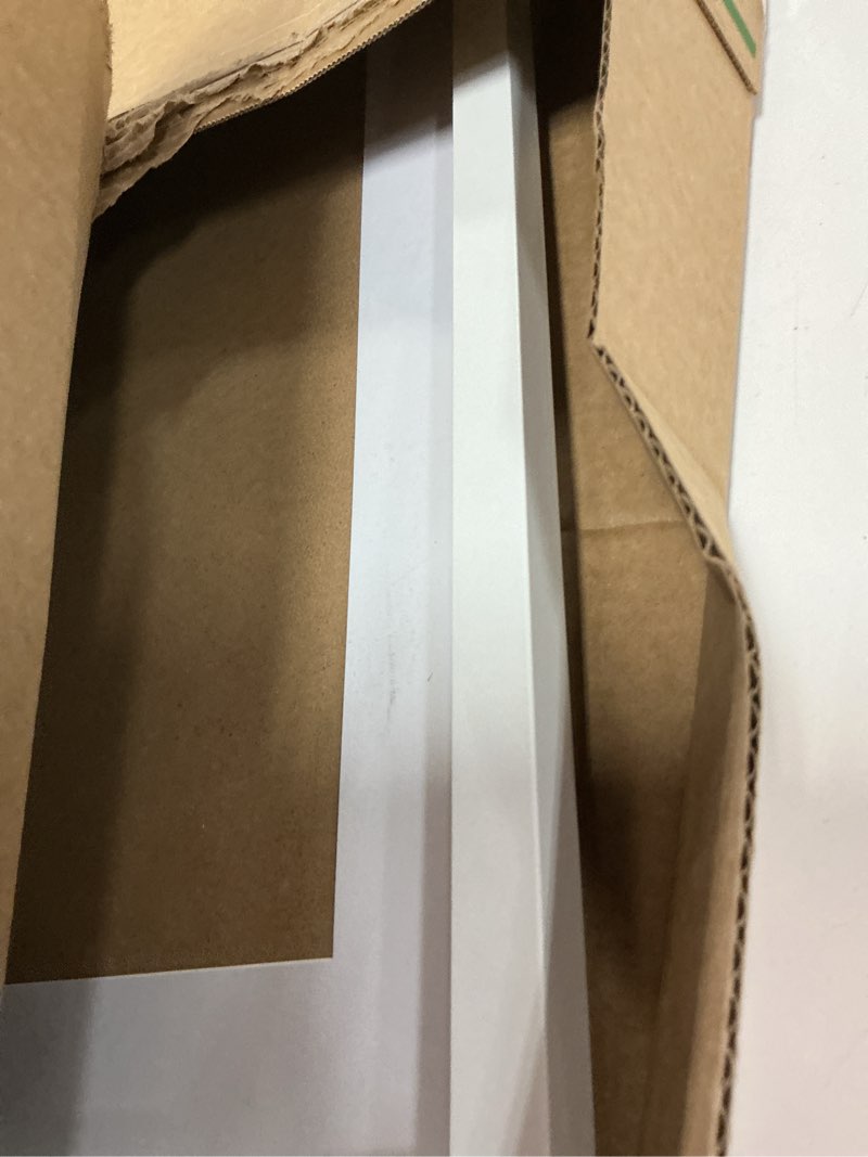 Condition photo showing As Is for 20x28 White Picture Frame Mat for 16x24 Photo Wall Mounting Poster Frame-1pcs White 20x28