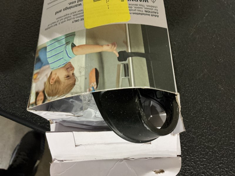 Condition photo showing As Is for safety 1?? outsmart multi-use lock  black