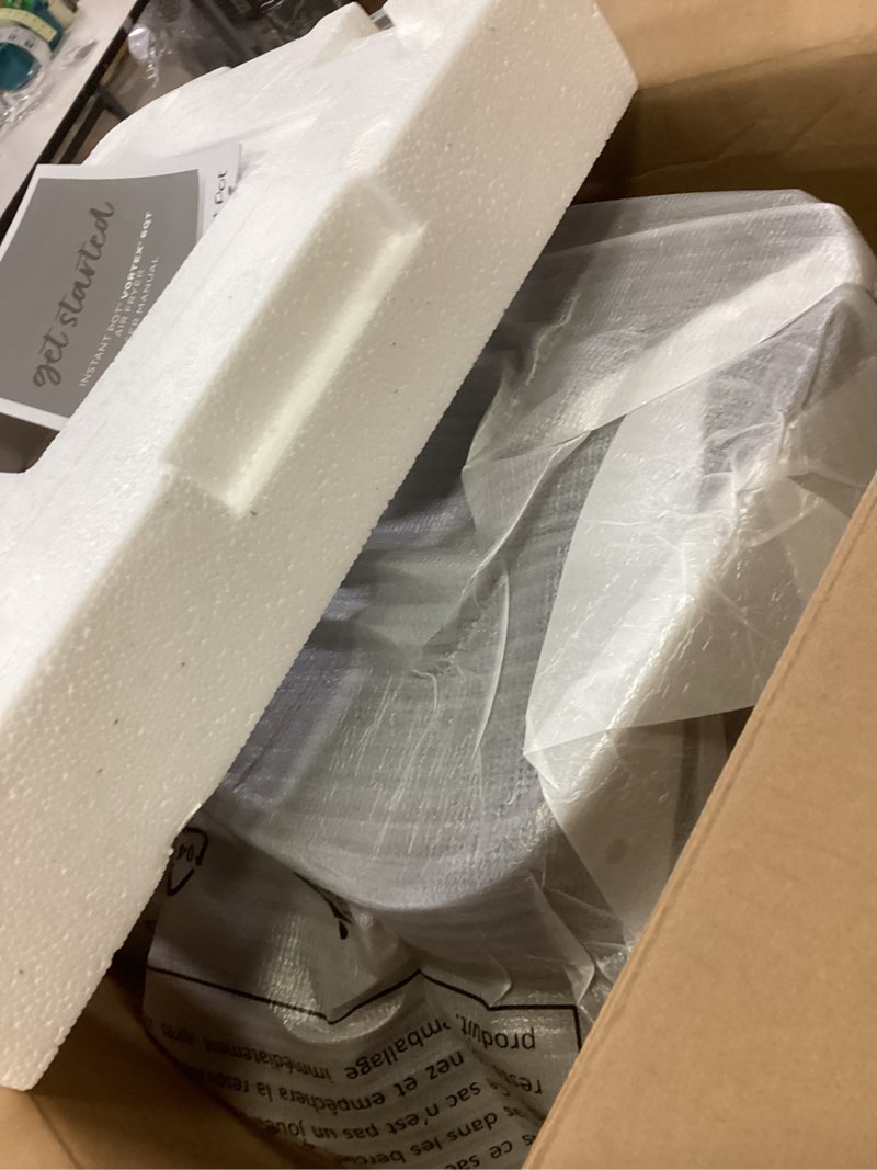 Condition photo showing Good Condition for Instant Pot Vortex 6QT XL Air Fryer, 4-in-1 Functions that Crisps, Roasts, Reheats, Bakes for Quick Easy Meals, 100+ In-App Recipes, is Dishwasher-Safe, from the Makers of Instant Pot, Black