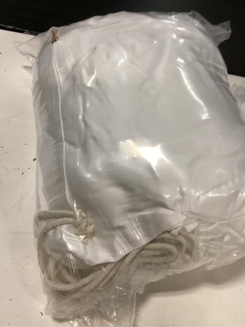 Condition photo showing Good Condition for quince home organic brushed cotton sheet set white bedding king - 4quince
