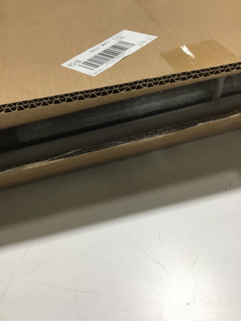 Condition photo showing New/Like New for Crofy No Assembly Folding Bookshelf for Living Room, 2 Tier White Collapsible Book Shelf for Home Office, Portable Bookcase Storage Organizer White Frame & White Oak Shelf 2 Tier