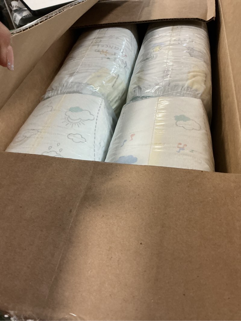 Condition photo showing New/Like New for pampers swaddlers diapers, size 6 (23-44 lbs), 108 count, absorbent, keeps baby dry and comfortable, skin safe disposable baby diaper (packaging may vary) size 6 108